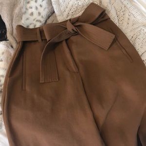 WILFRED HIGH WAISTED TIE PANTS